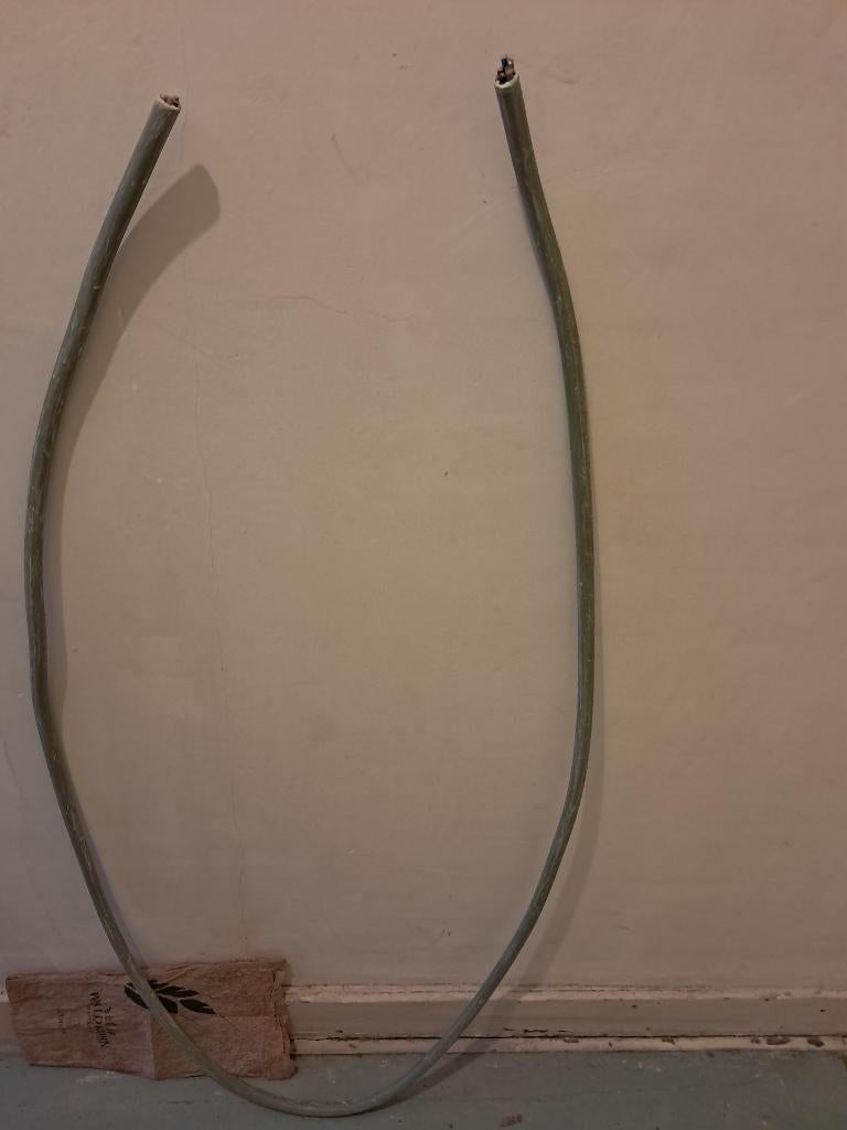 3 meter XGB brandbestrijdingskabel (5G10mm²)., Doe-het-zelf en Bouw, Elektriciteit en Kabels, Ophalen, Nieuw, Kabel of Snoer