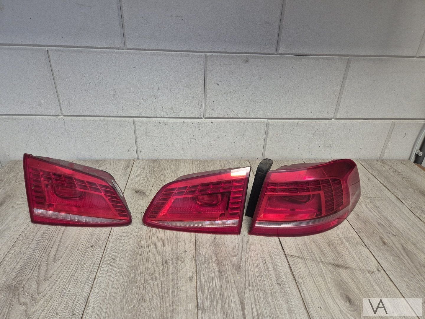 VW Passat station 2010 - 2015 achterlicht LED links / rechts, Gebruikt, -, Volkswagen, -