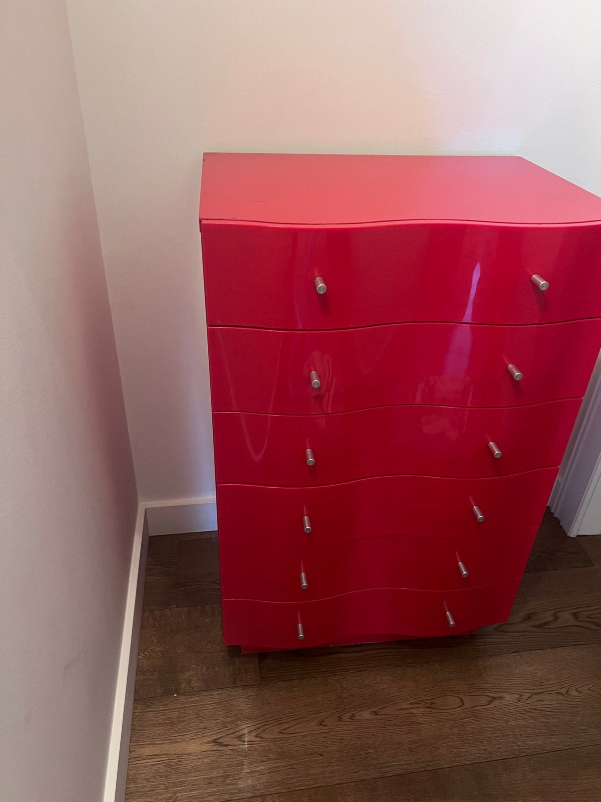 Ikea Vajer ladekastje rood, Enlèvement, Comme neuf