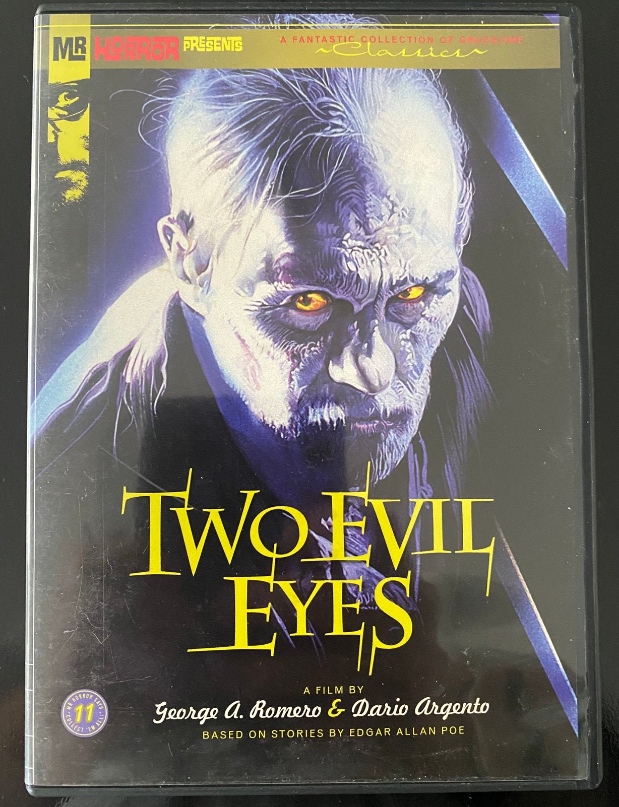 Two Evil Eyes - George Romero / Dario Argento, Ophalen of Verzenden, Zo goed als nieuw