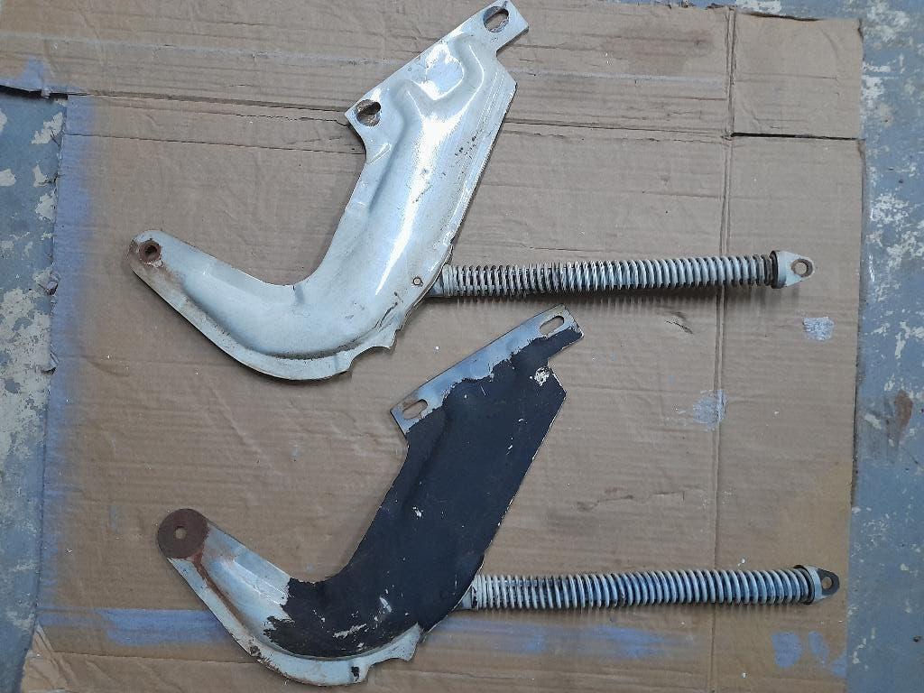 VW COX / Charnières capot 1200cc, Enlèvement, Utilisé, Volkswagen, Capot moteur