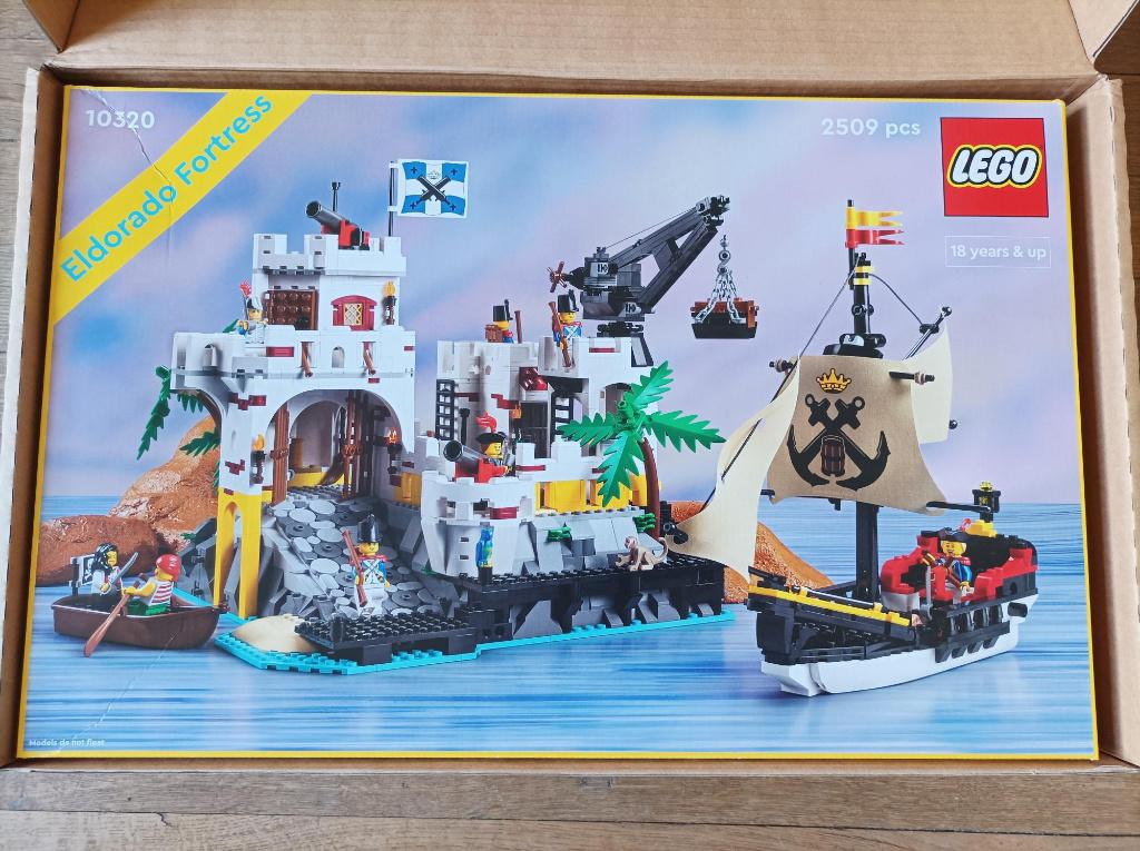 Lego Icons 10320 Piratenfort van Eldorado verzegeld, Kinderen en Baby's, Speelgoed | Duplo en Lego, Lego, Nieuw, Ophalen of Verzenden
