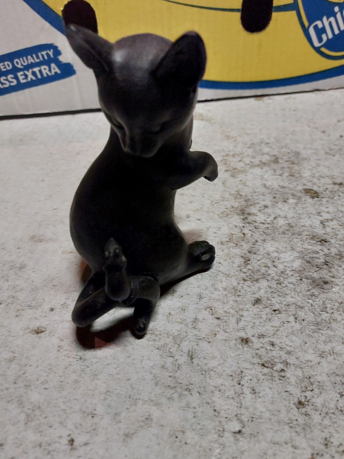 kat en muis, Ophalen