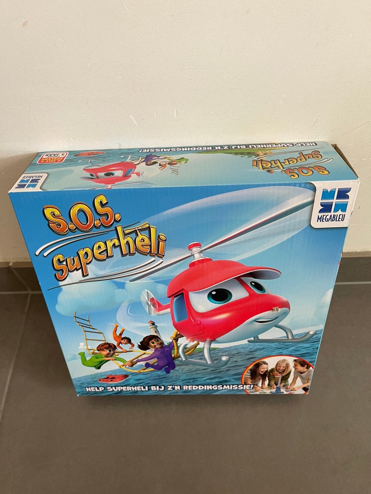 SOS Superheli, Hobby en Vrije tijd, Gezelschapsspellen | Overige, Ophalen, Zo goed als nieuw