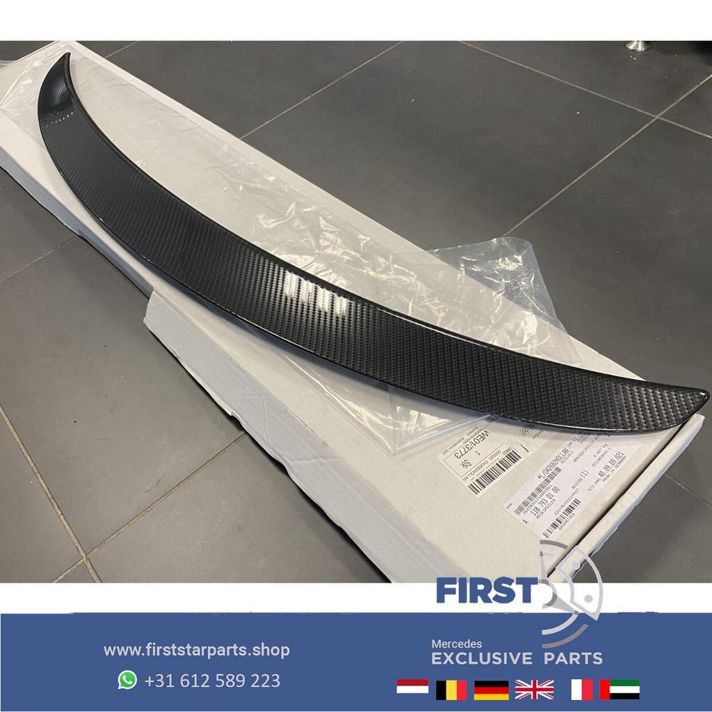 C118 CLA 2021 originele CARBON KOFFERBAK SPOILER Mercedes CL, Gebruikt, Ophalen of Verzenden, Achter, -