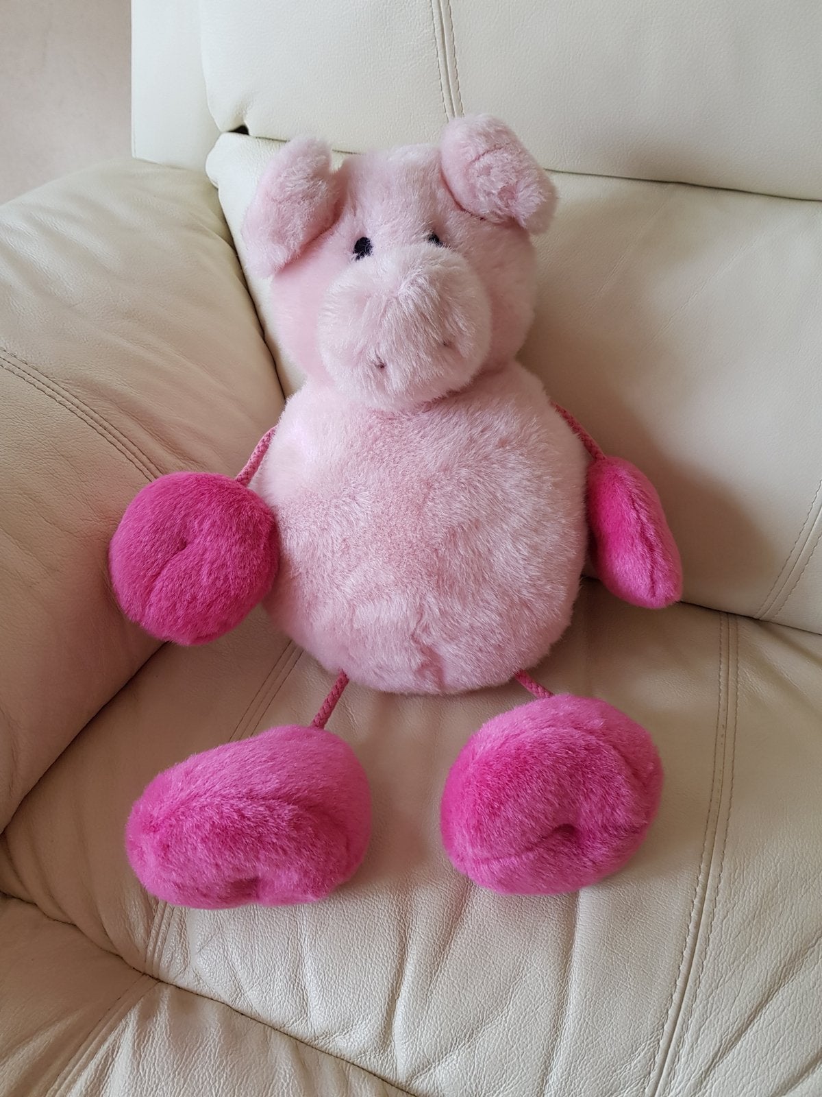 Knuffel varken, 27cm, zonder de pootjes, goede staat, Kinderen en Baby's, Speelgoed | Knuffels en Pluche, Ophalen, Zo goed als nieuw