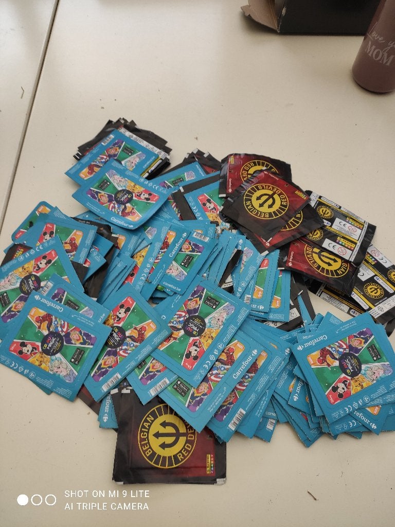 panini stikkers, Verzamelen, Ophalen