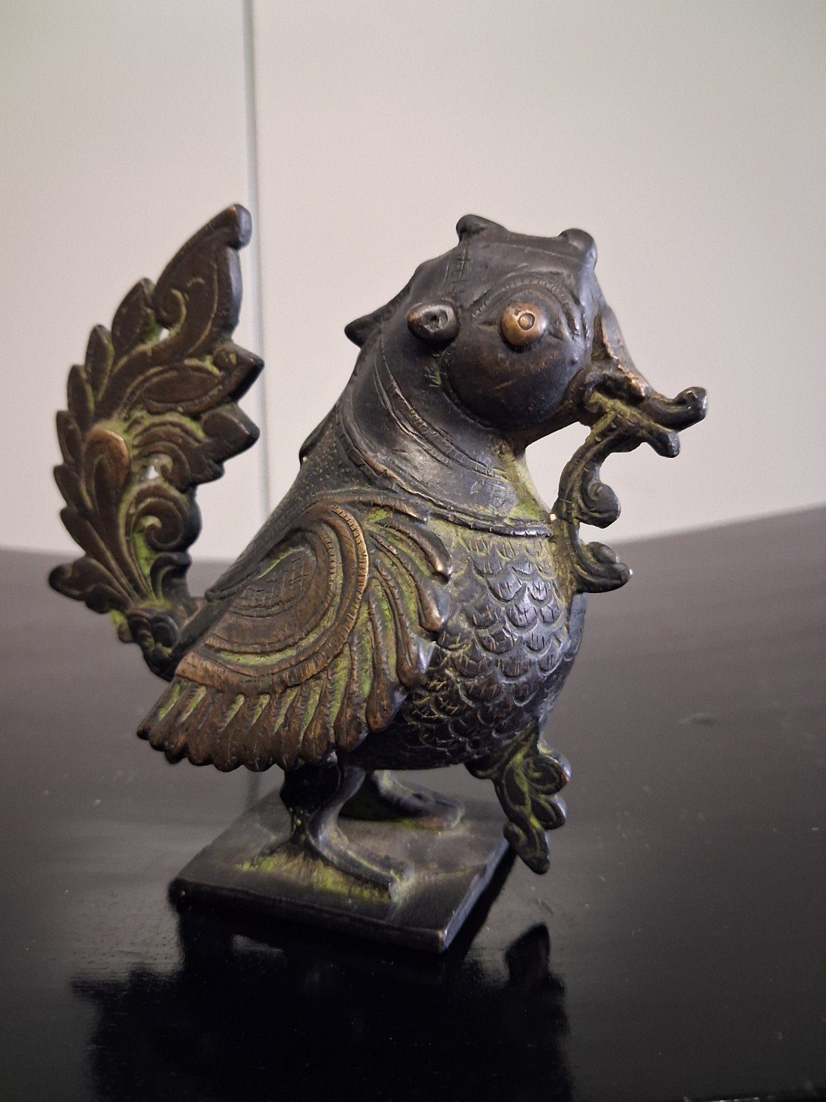 Hansa vogel brons, Antiek en Kunst, Ophalen, Brons