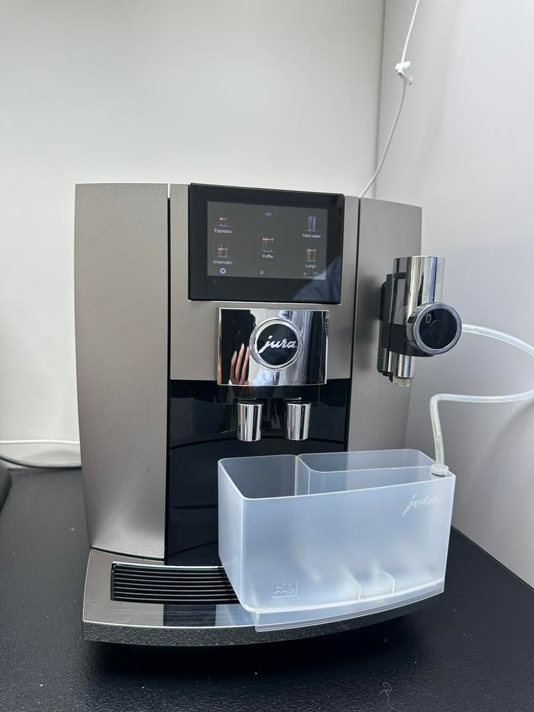 Jura J8 Midnight Silver, Electroménager, Cafetières, Comme neuf, Enlèvement ou Envoi