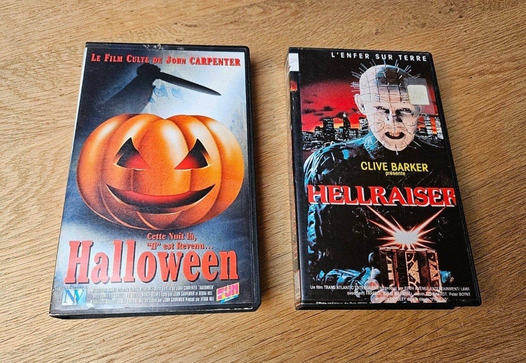 VHS HALLOWEEN EN HELLRAISER III, Cd's en Dvd's, Ophalen of Verzenden, Horror, VHS