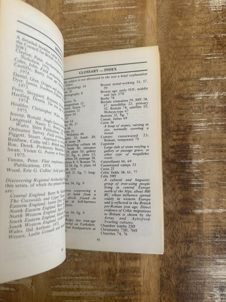 Discovering Archaeology in England and Wales by James Dyer, Guide ou Livre de voyage, Autres marques, Enlèvement ou Envoi, Utilisé