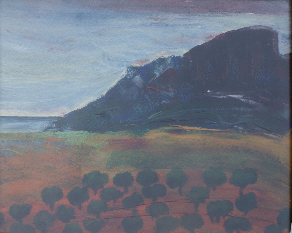 Medard Tytgar (1915-1997): Landschap (35 x 29 cm), Antiek en Kunst, Ophalen of Verzenden, Gesigneerd, Landschap, Aquarel