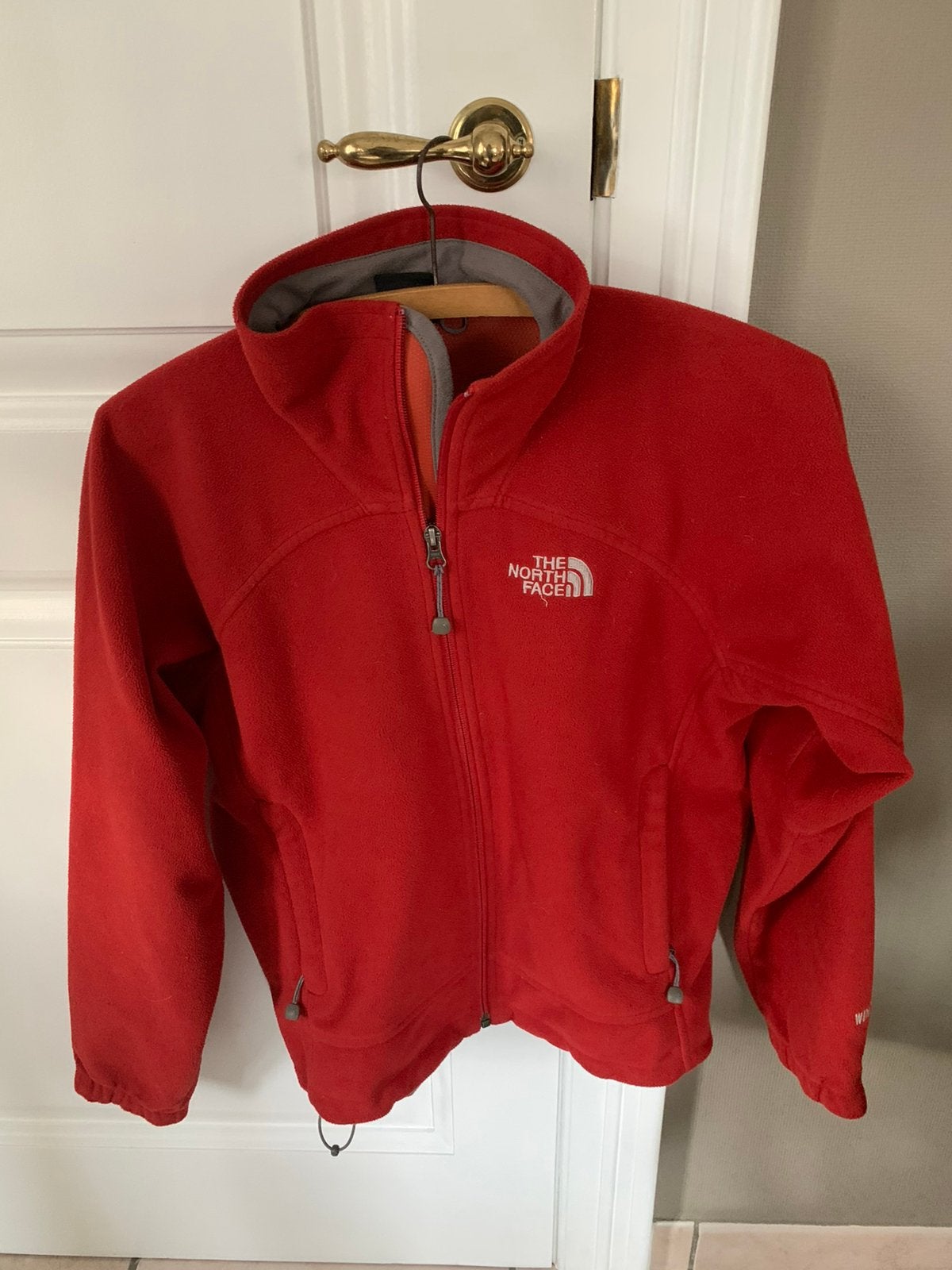 Fleece windstopper The North Face S rood, Ophalen of Verzenden, Zo goed als nieuw, Rood