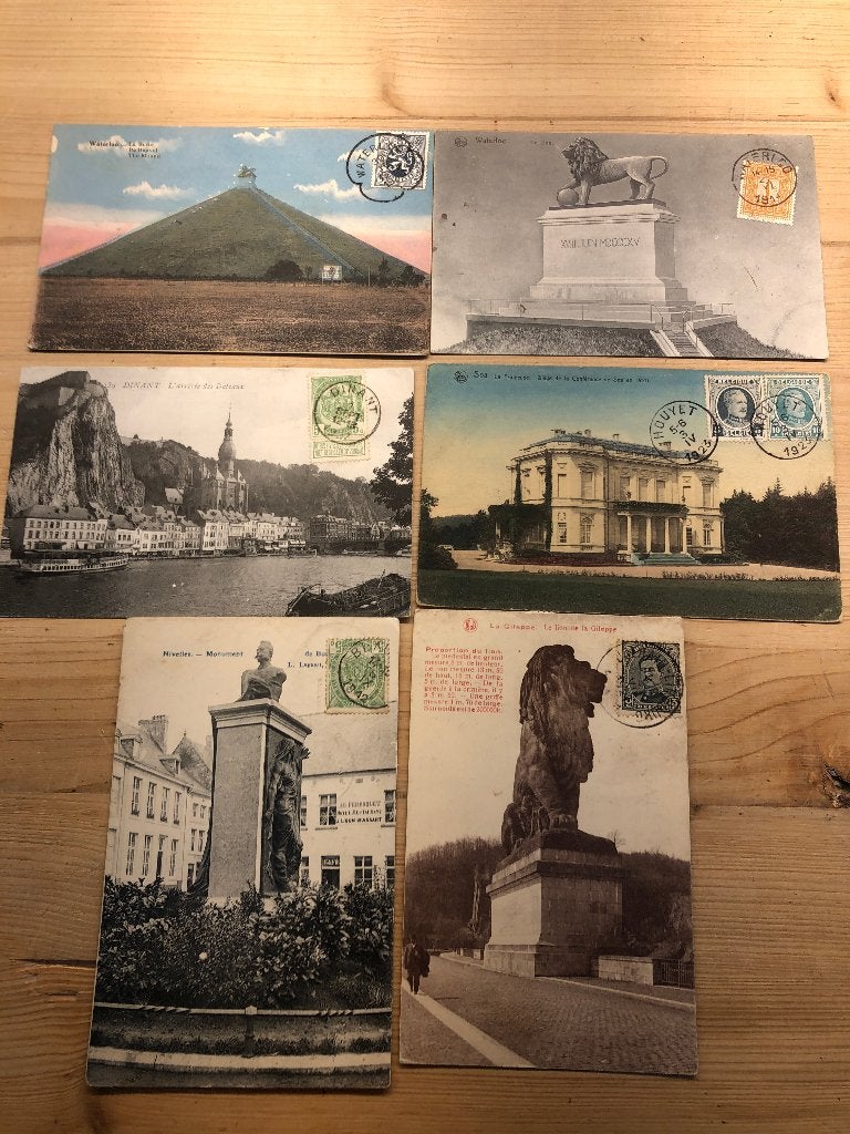Oude postkaarten Wallonie, Verzamelen, Ophalen of Verzenden, Voor 1920