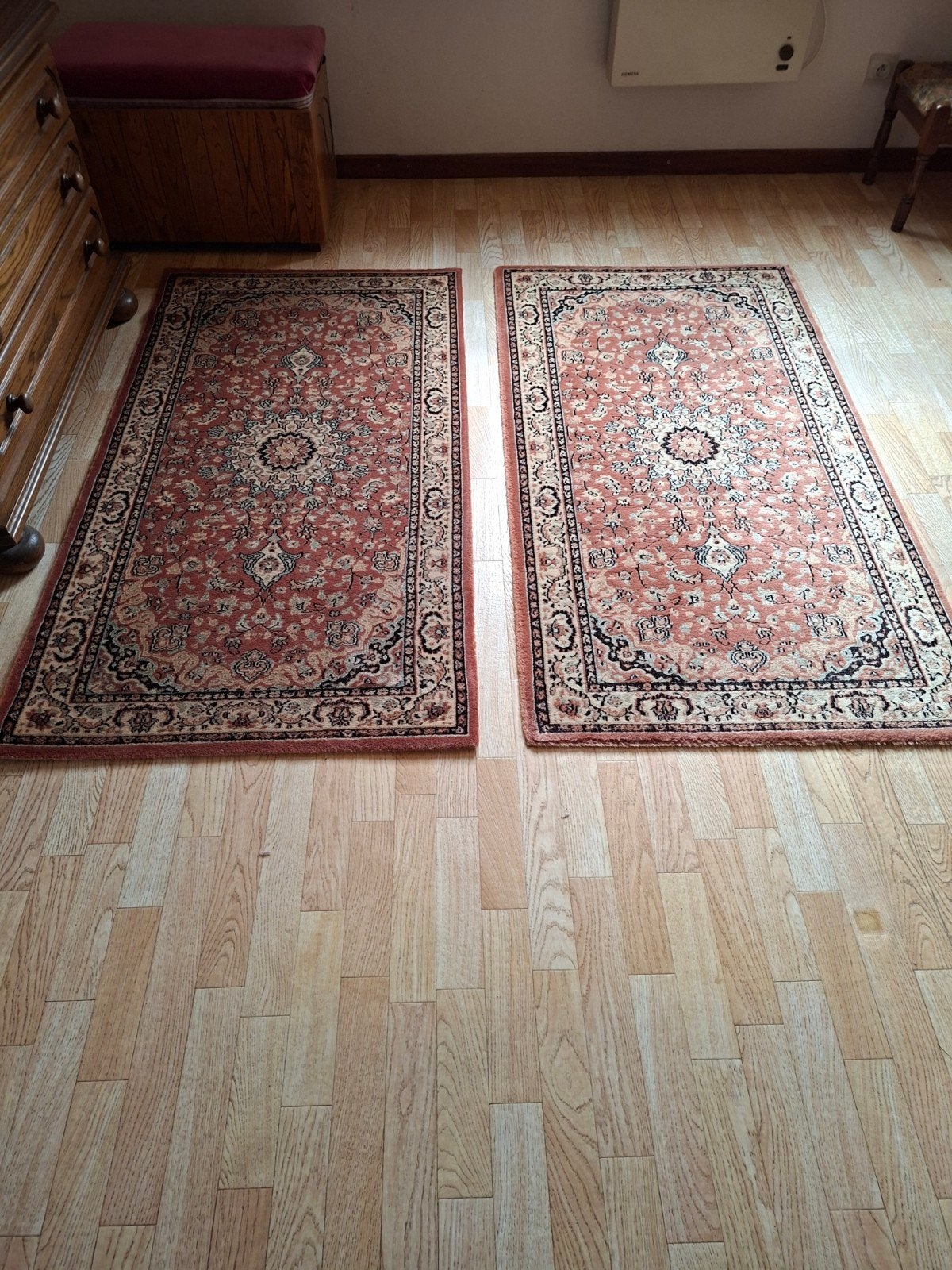 2 tapis 1m60 x 84 cm, Enlèvement