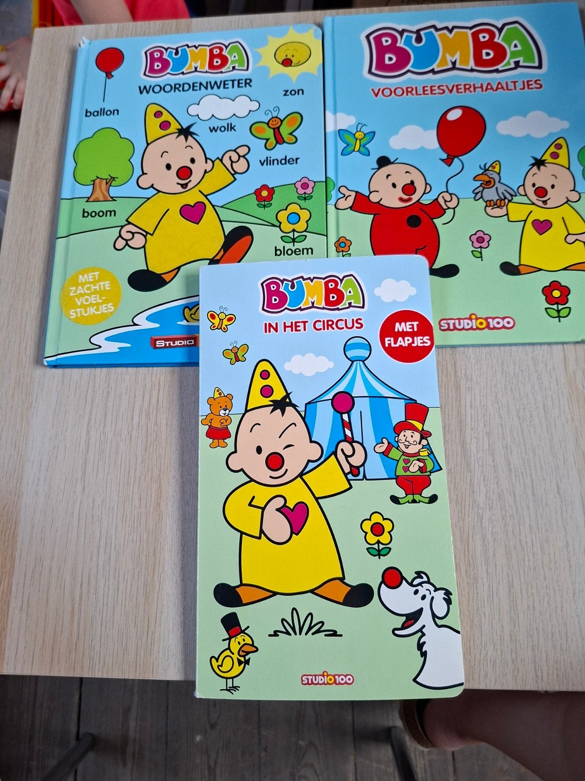 2 boeken van bumba, Ophalen