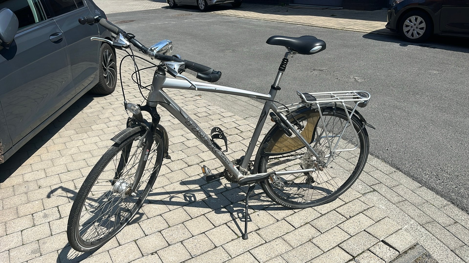 Herenfiets Trek, Ophalen, Gebruikt