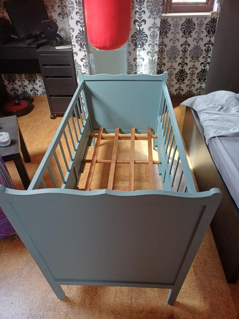 Vintage kinderbed, gerenoveerd, Kinderen en Baby's, Kinderkamer | Bedden, Ophalen