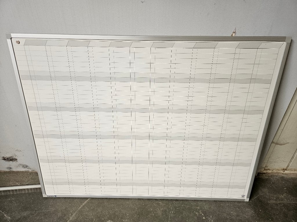 Tableau planning Legamaster pro annuel 90x120cm, Divers, Enlèvement ou Envoi, Utilisé