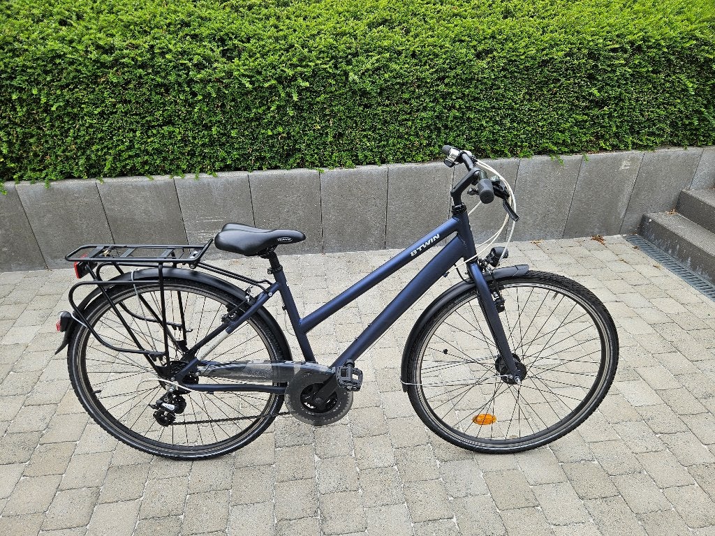 Fiets B'Twin Hoprider 100 Laag frame (maat M), Frein sur jante, Frein à main, Enlèvement, Utilisé