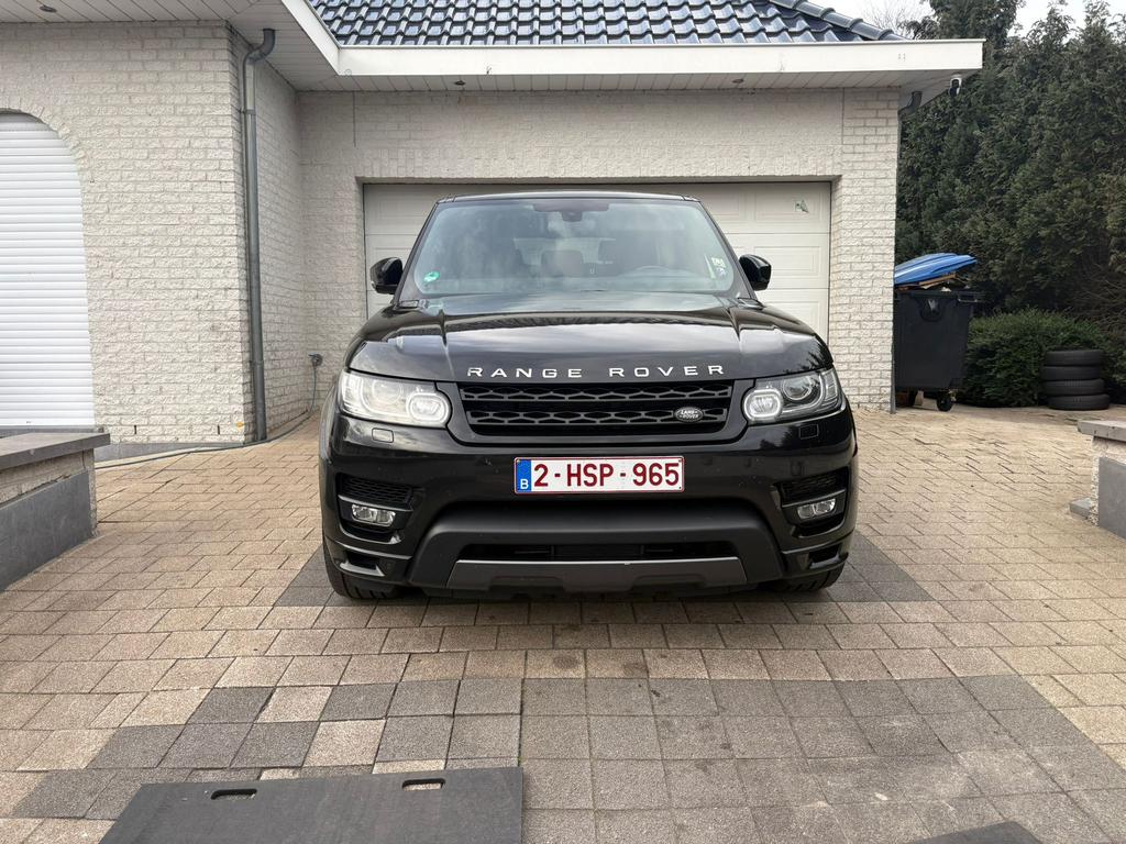 Range rover sport autobiography 2015 - motorblok kapot, Auto's, Automaat, Zwart, Diesel, Particulier