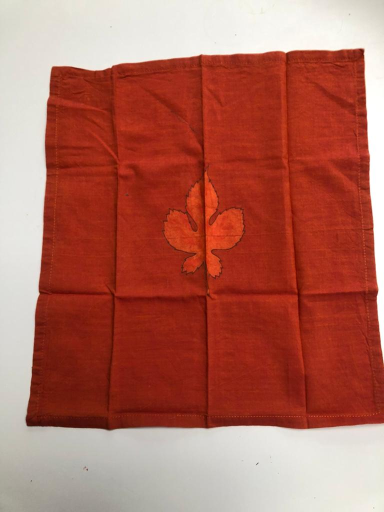 6 stoffen nieuwe oranje servieten, Huis en Inrichting, Keuken | Textiel, Ophalen of Verzenden, Zo goed als nieuw, Oranje, Overige typen