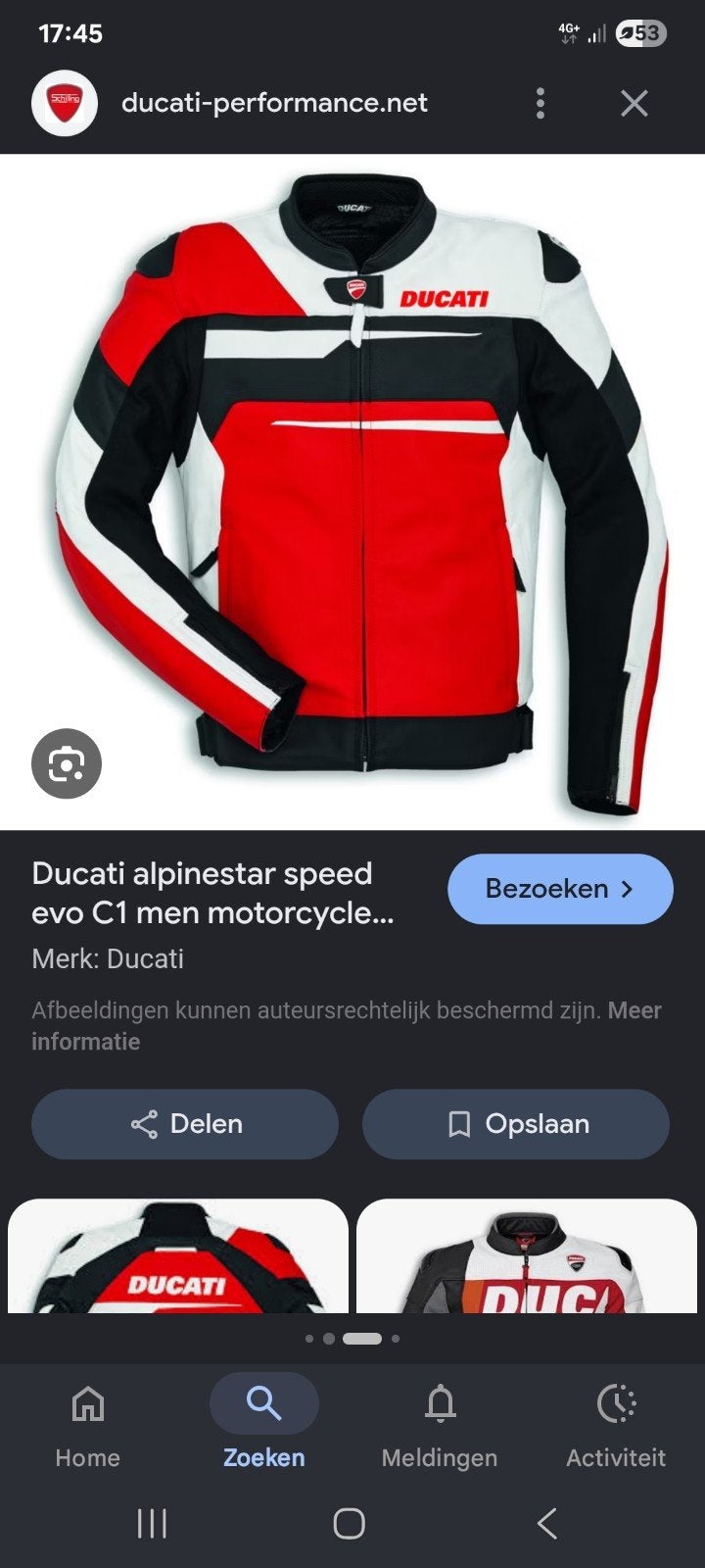 Alpinestars ducati jas, Motoren, Kleding | Motorkleding, Ophalen
