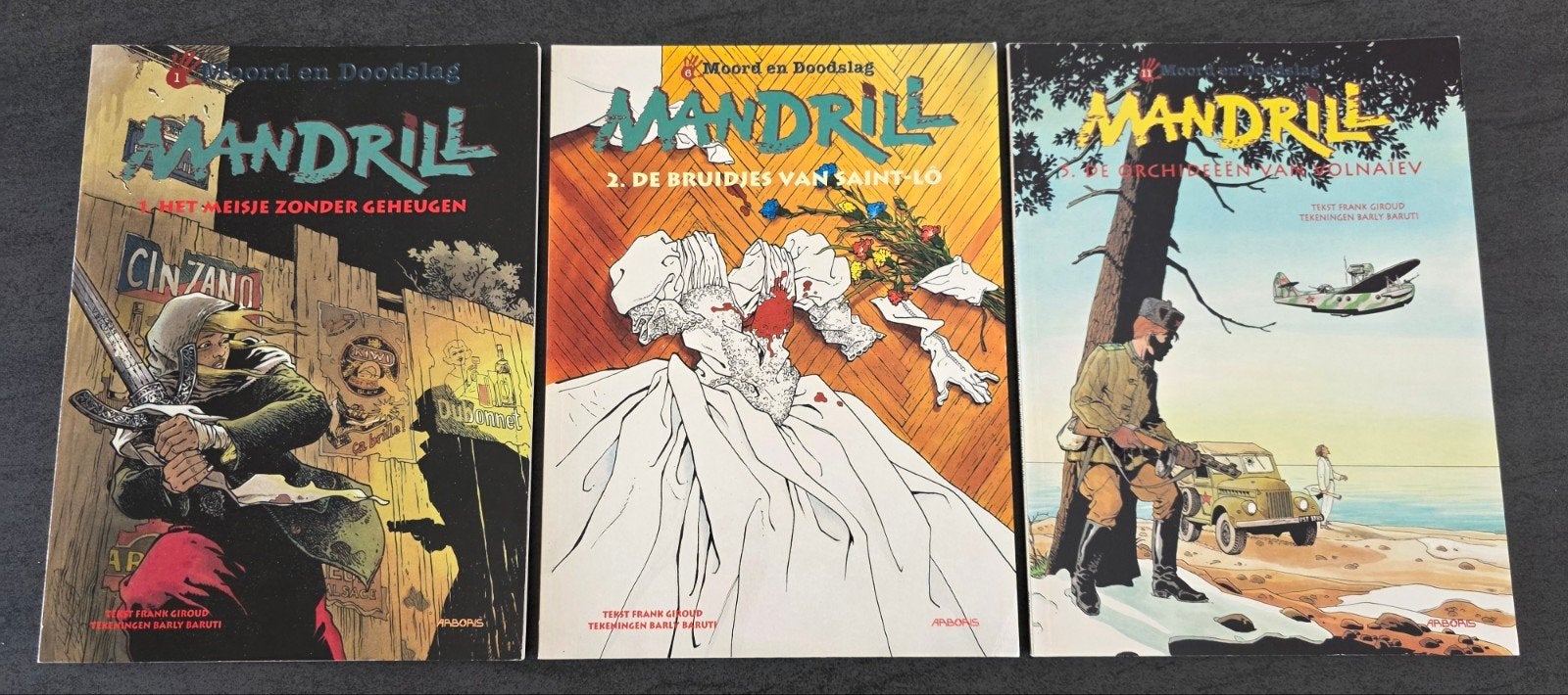 Strips: Mandrill.     Arboris, Ophalen of Verzenden, Zo goed als nieuw