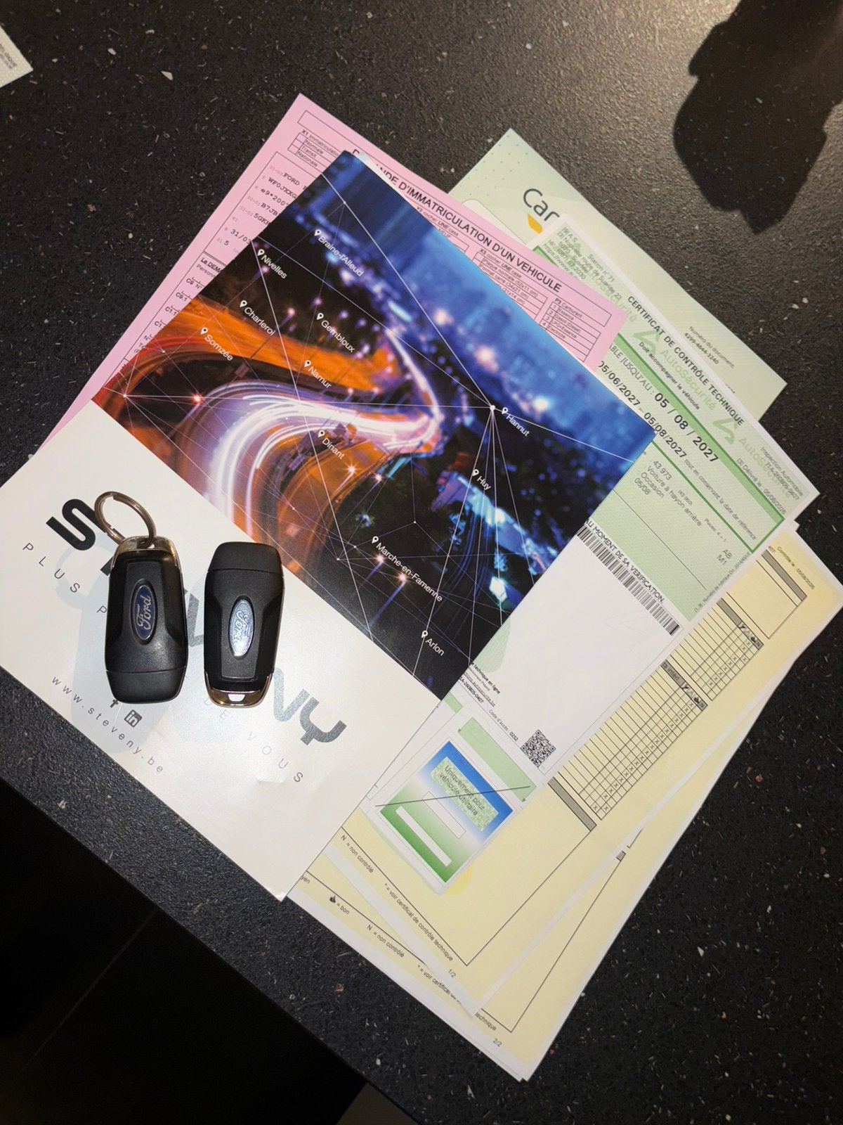 Ford fiesta titanium FULL., Autos, Argent ou Gris, Achat, 5 portes, 5 places