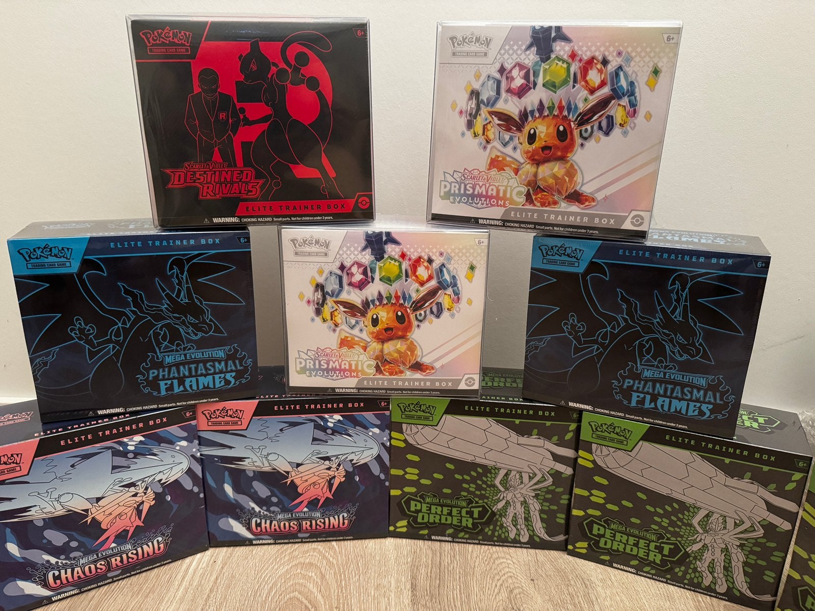 Elite Trainer Box (ETB) collectie Pokémon Sealed - Engels, Enlèvement ou Envoi, Neuf, Booster, Foil