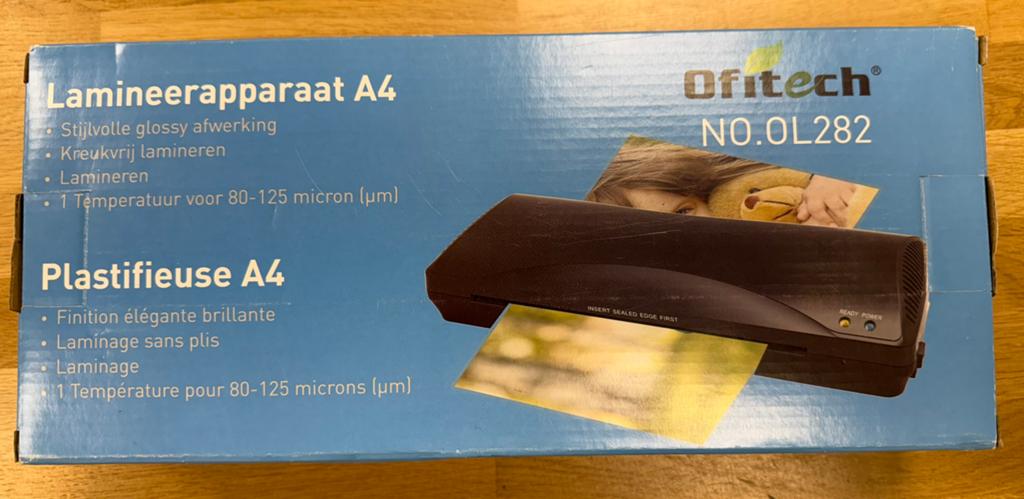 Lamineermachine, Ophalen, Nieuw