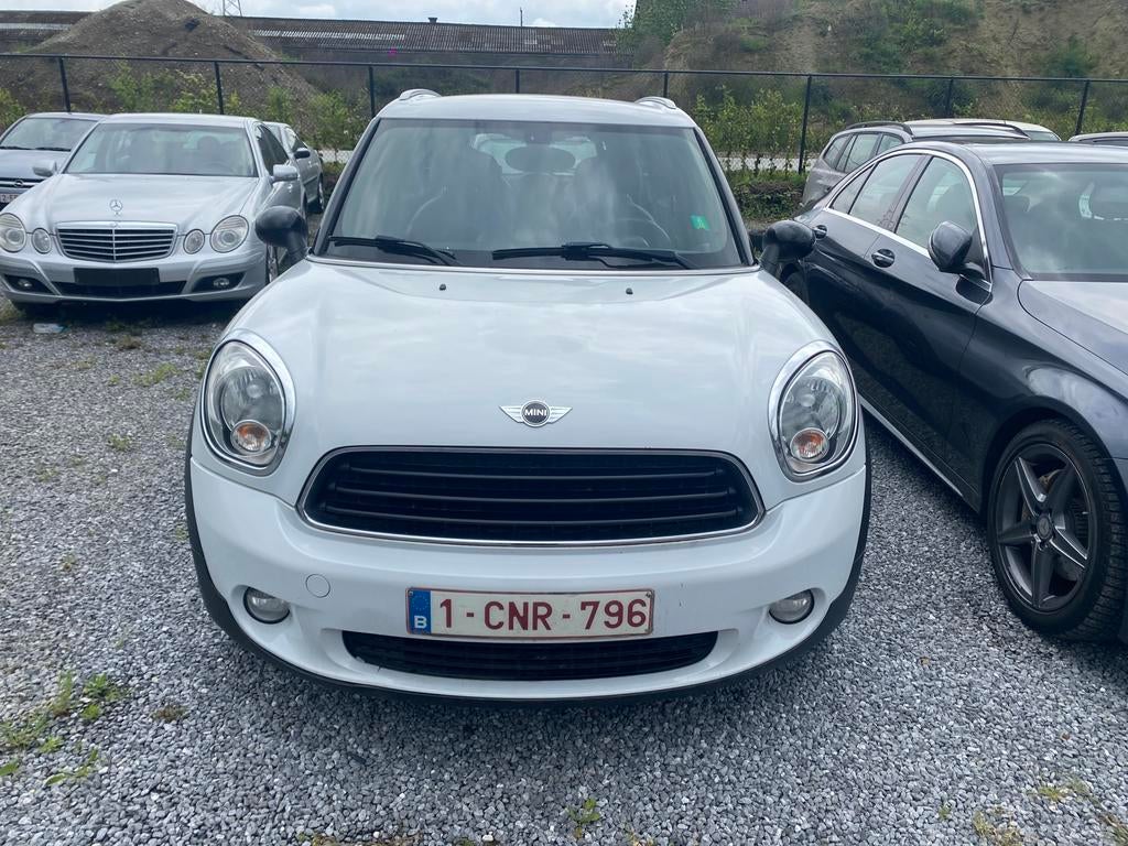 Mini UKLX 1.6 diesel Bouwjaar 12/2012, Auto's, Mini, Voorwielaandrijving, Euro 5, 4 cilinders, Wit