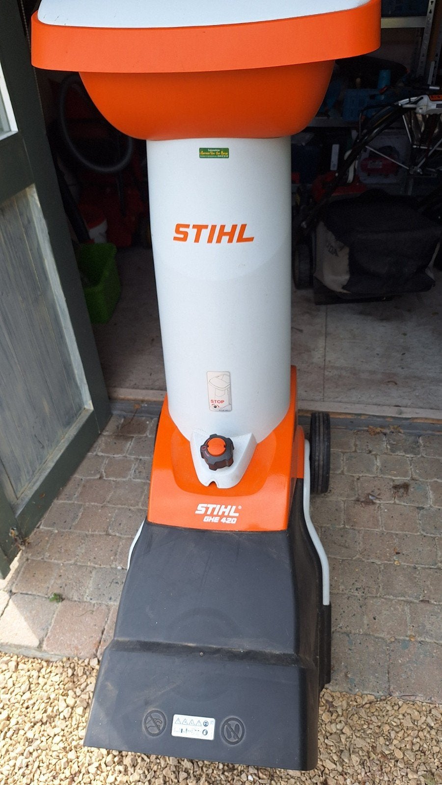 Stihl GHE420 Hakselaar, Tuin en Terras, Ophalen, Zo goed als nieuw, Elektrisch, Viking / Stihl