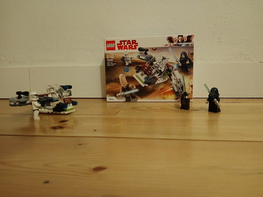 LEGO Star Wars Jedi En Clone Troopers Battle Pack - 75206, Star Wars, Lego, Inclusief minifiguren, Nieuw