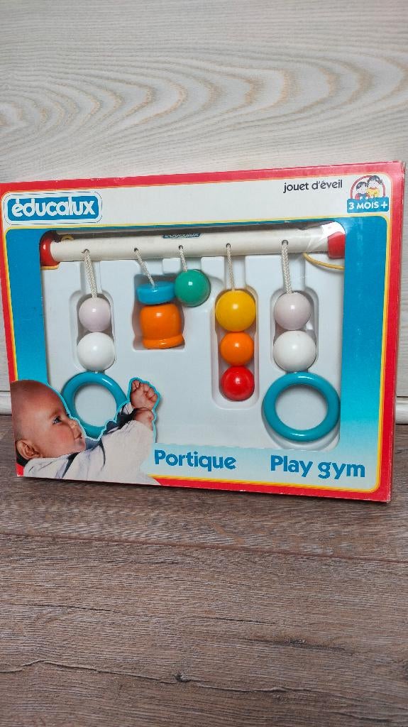 Gym rekje voor park vintage, Kinderen en Baby's, Ophalen, Zo goed als nieuw, Auto, Met geluid