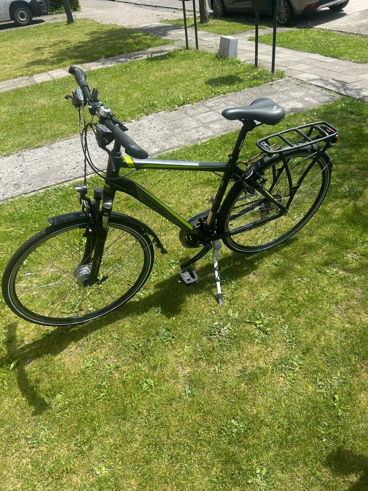 Thompson heren fiets, Fietsen en Brommers, Ophalen, Zo goed als nieuw