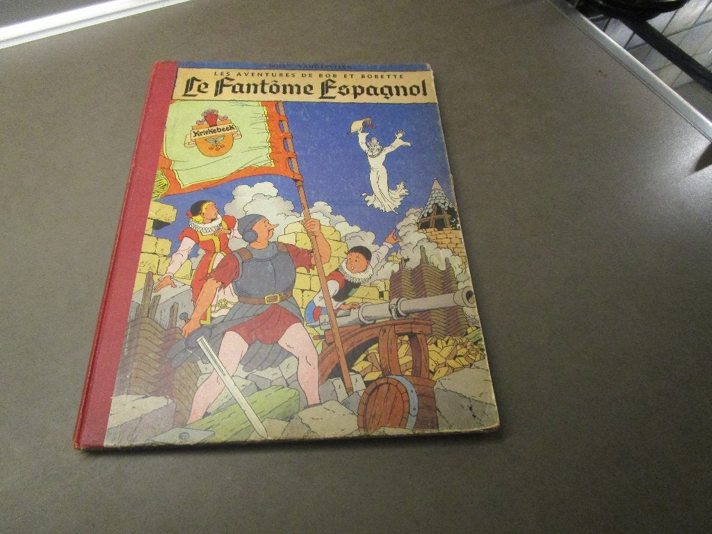 Bob et Bobette - Le fantôme Espagnol - 1952 - 1e édition, Livres, BD, Utilisé, Une BD, Enlèvement ou Envoi