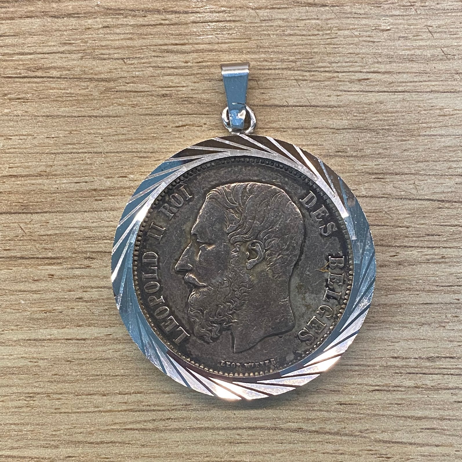 5 francs belge 1870, Leopold ll, argent, Enlèvement ou Envoi, Argent, Argent