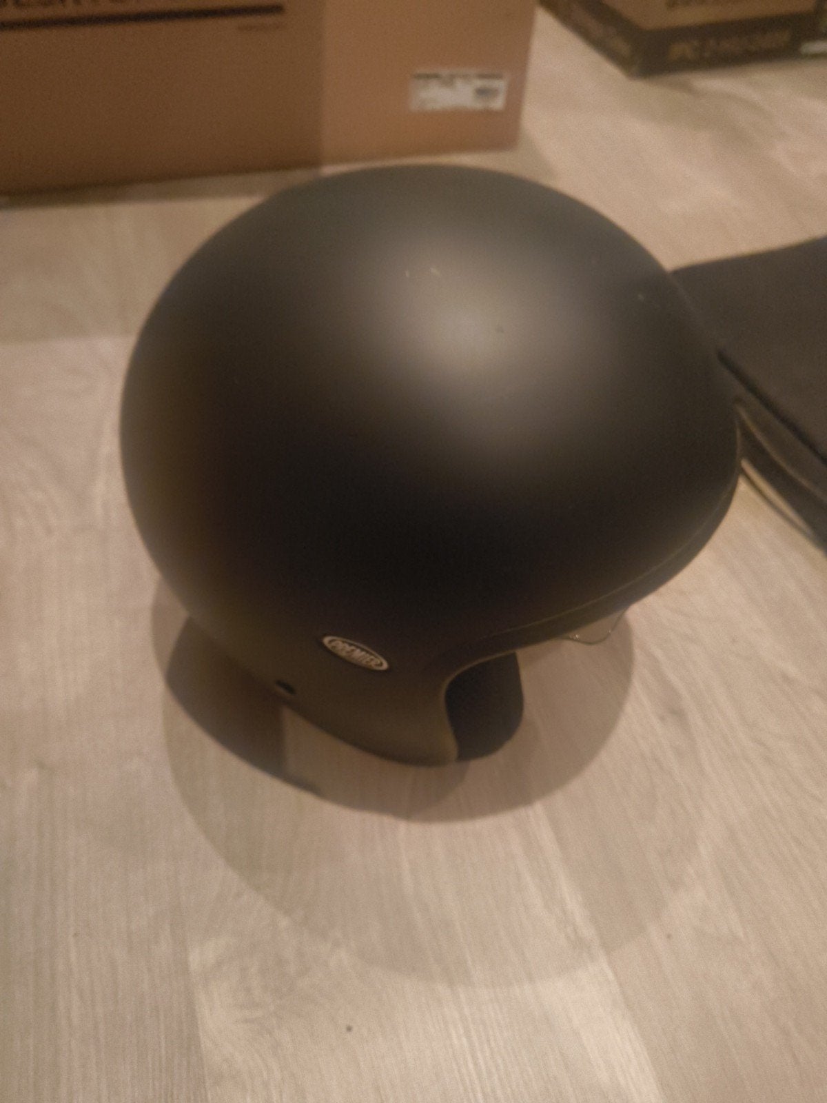 Large helm met oog klepje, Ophalen, Zo goed als nieuw, Large