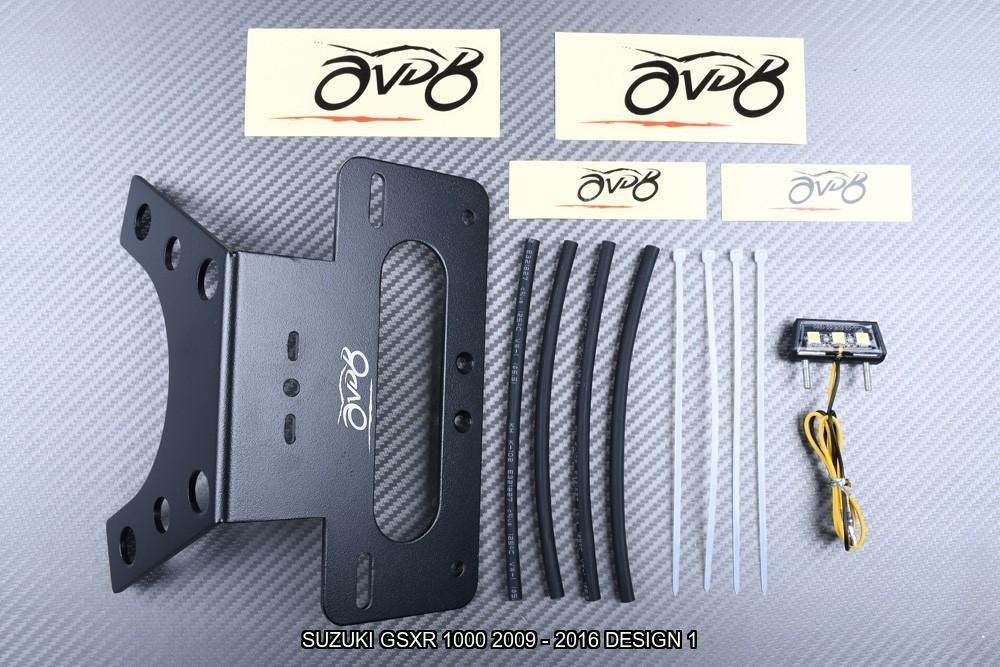 Korte Kentekenplaathouder SUZUKI GSXR 1000 2009 2016 2012