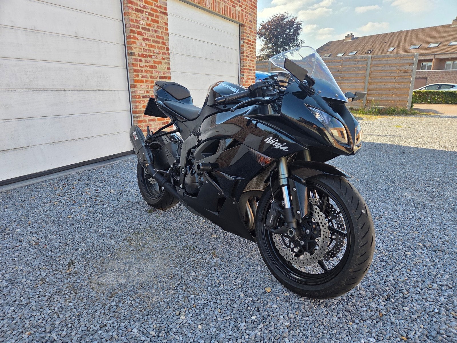 Kawasaki ZX6R 2010 Zwart Android/Carplay, Motoren, Motoren | Kawasaki, 4 cilinders, Motorrijbewijs A, Gebruikt, Super Sport