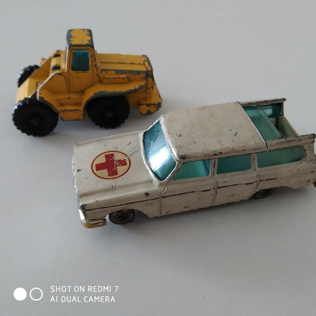 Husky lot de 2 vintage., Enlèvement ou Envoi, Utilisé, Voiture