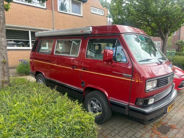 VW T3 California  2.1 injectie watergekoeld., Caravans en Kamperen, Mobilhomes, Handgeschakeld, Raamblindering, Particulier, Overige merken