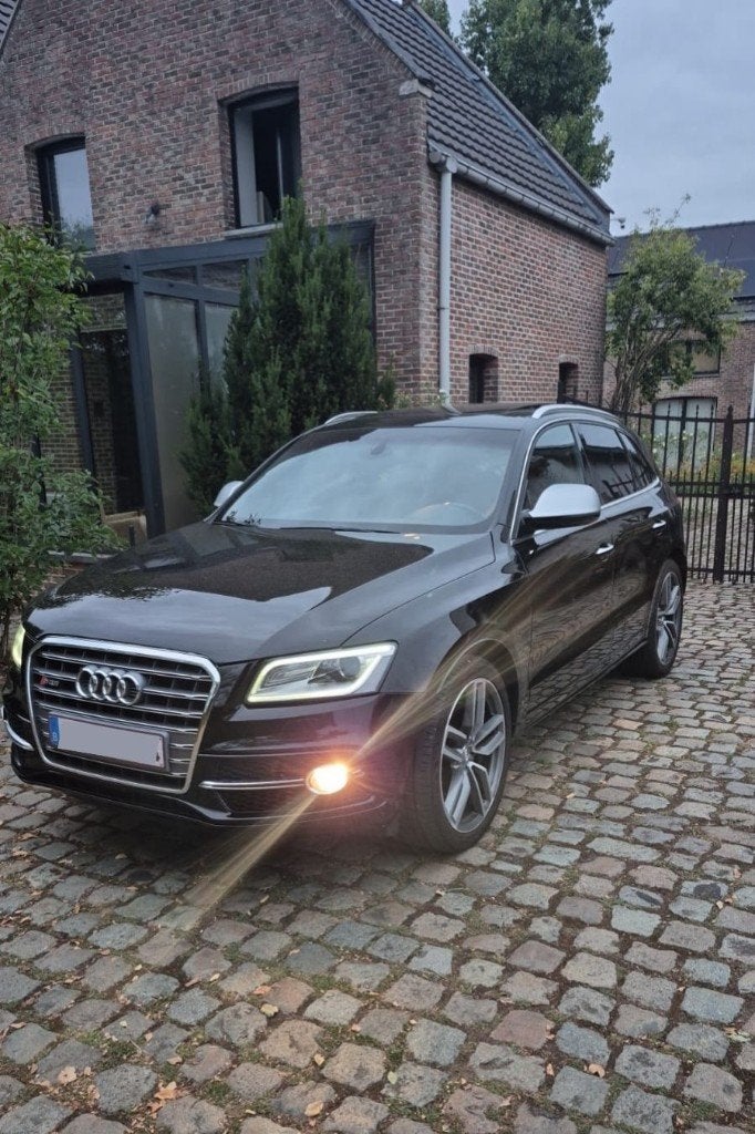 Audi SQ5 3.0 V6 – 2017 – Full Option – Topstaat, Auto's, Automaat, Zwart, Leder, Particulier