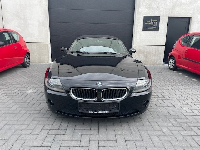 BMW Z4 2.2I 6 Cilinder,  Leder, Zetelverwarming, Elek dak, Auto's, BMW, 2171 cc, Zwart, Cabriolet, Zwart