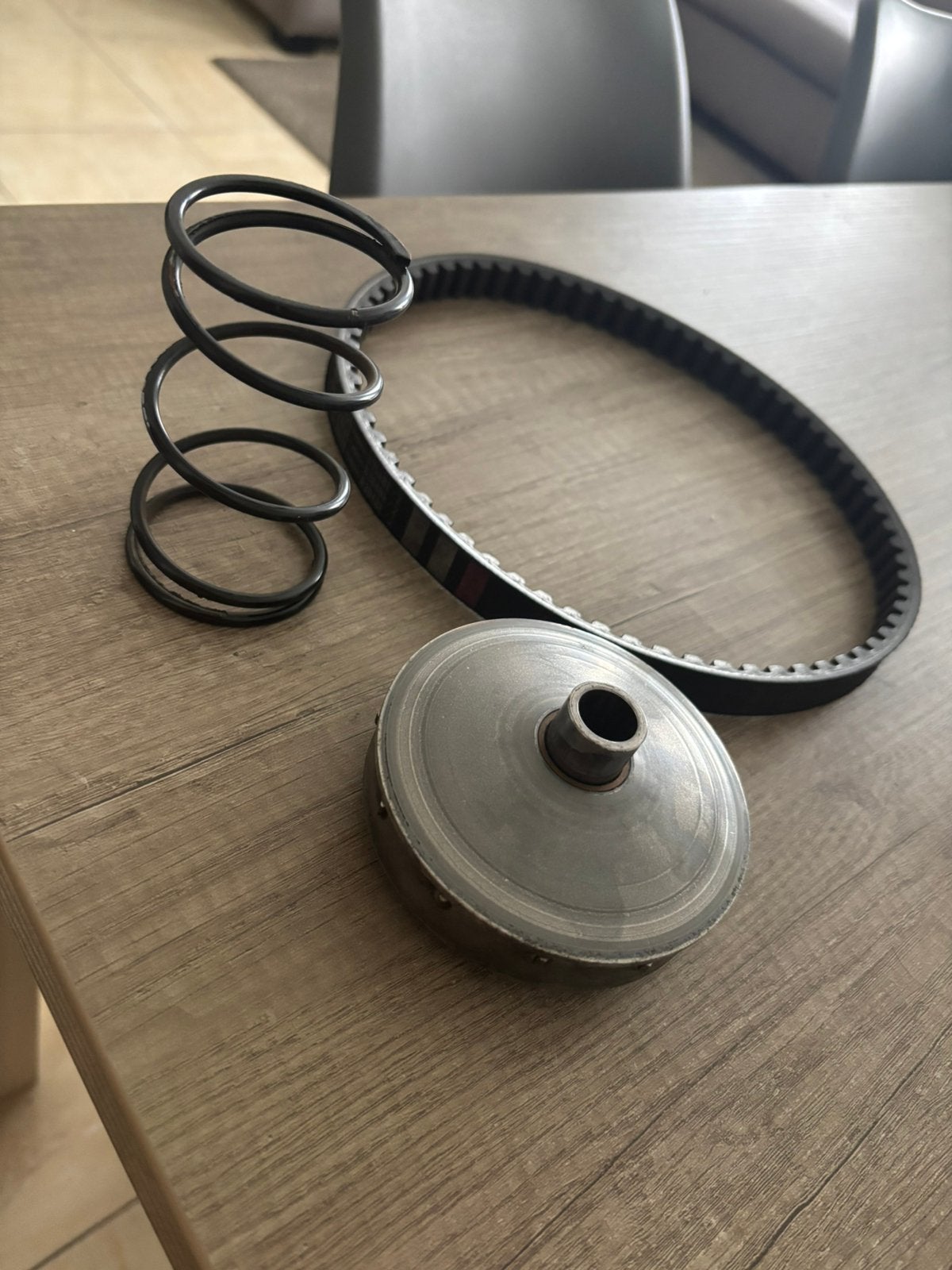 Piaggio Vario piaggio V snaar + Malossi drukveer, Elektronische apparatuur, Melkopschuimers, Ophalen, Zo goed als nieuw