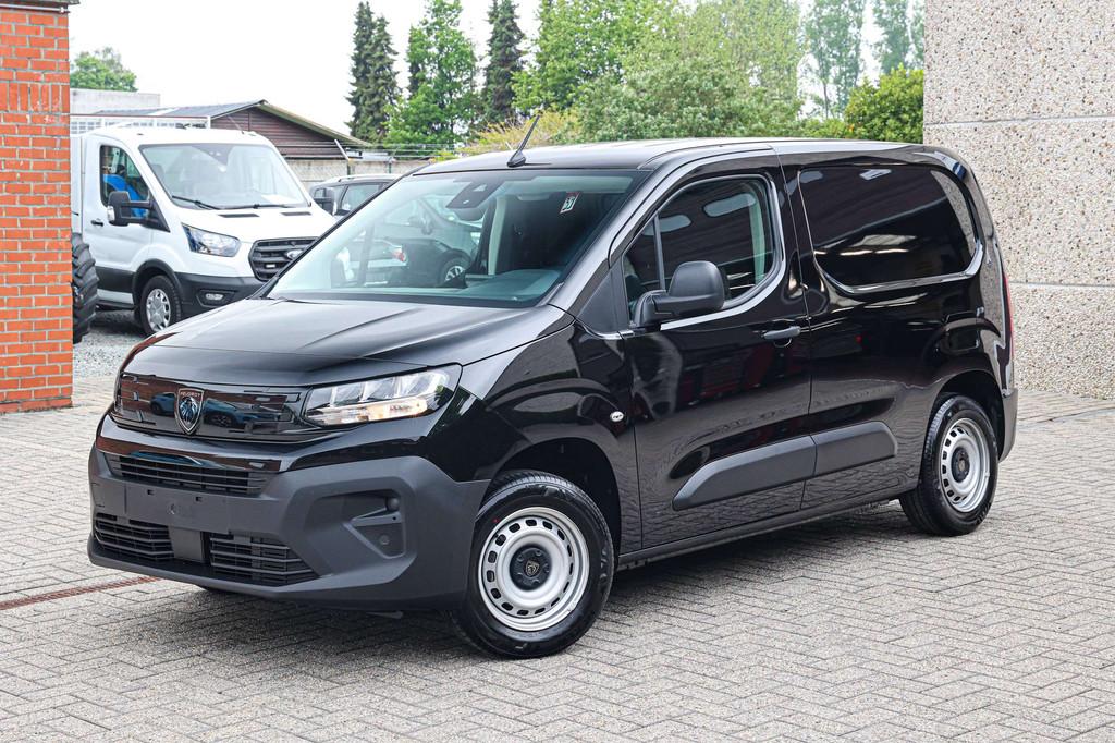 Peugeot Partner BTW-WAGEN*ACHTERUITRIJCAMERA*LAADBAK-AFGEWER, Auto's, Voorwielaandrijving, 75 kW, Stof, Zwart
