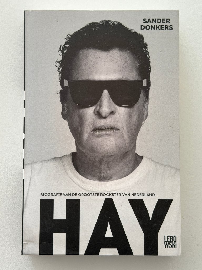 Sander Donker - HAY (Golden Earring), Livres, Musique, Artiste, Enlèvement ou Envoi, Utilisé, Sander Donkers