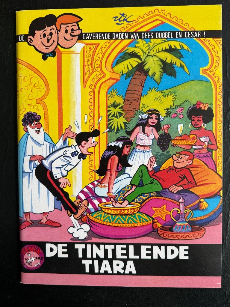 De Tintelende Tiara–daverende daden van Dees Dubbel en César, Eén stripboek, Ophalen of Verzenden, Nieuw, Rik Clément