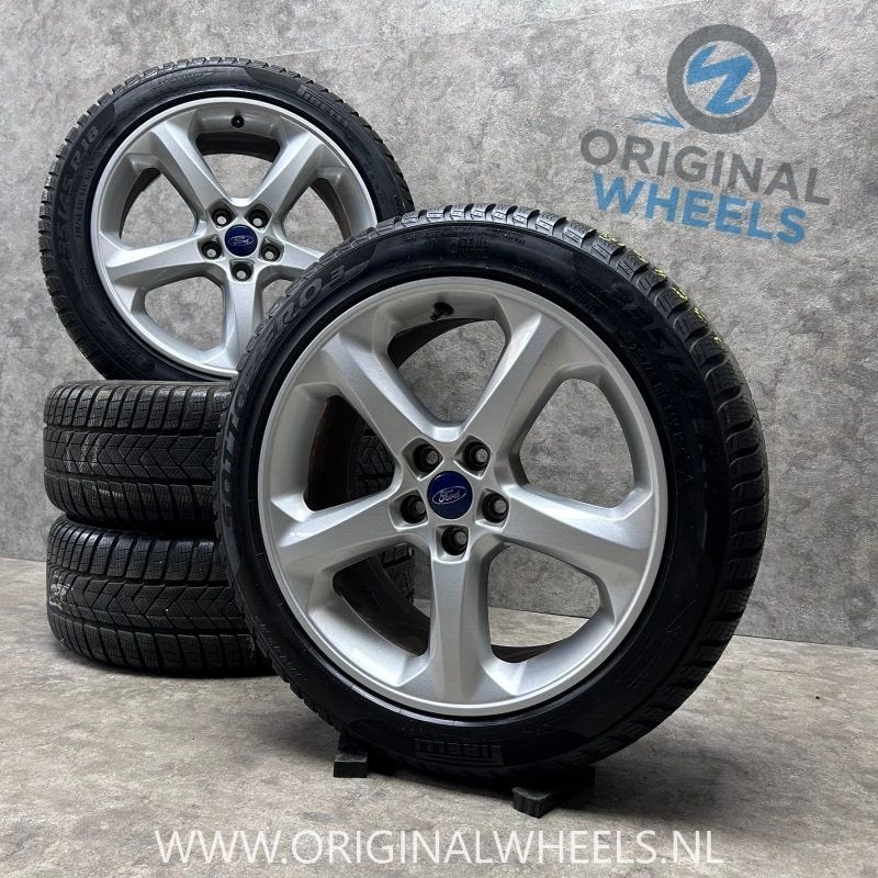 18 inch originele velgen + winterbanden Ford Mondeo | S Max, 18 inch, Gebruikt, -, -